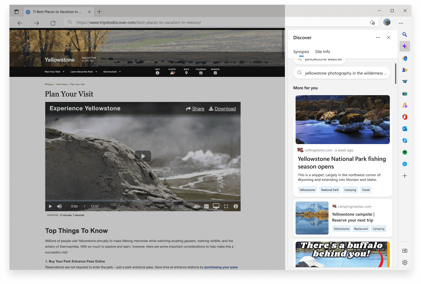 Edge multi-browse sidebar
